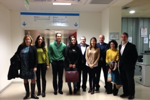 Los alumnos del MBA en Gestión del Sector de la Salud visitan la Unidad Central de Radiodiagnóstico del Hospital Infanta Sofía.